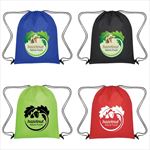 JH3466 Insulated Drawstring Cooler Bag With Custom Imprint